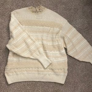 Zara size small oversized sweater